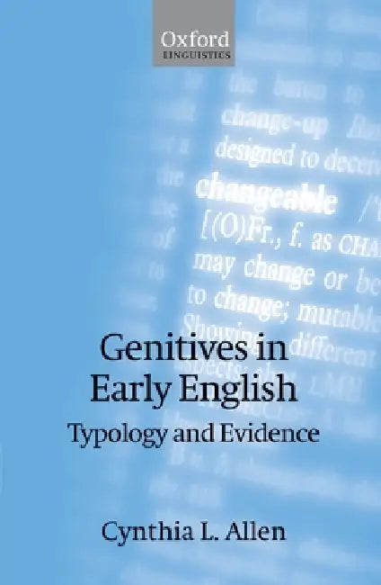 Genitives in Early English (English, Cynthia L. Allen)