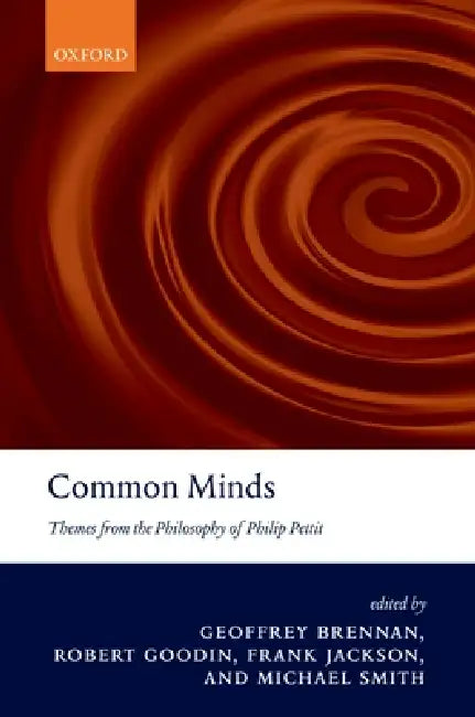 Common Minds (English, Michael Smith | Frank Jackson | Robert Goodin)