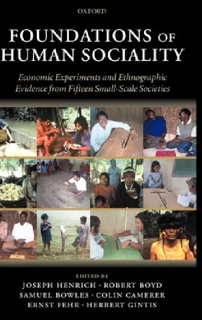 Foundations of Human Sociality (English, Joseph Henrich | Robert Boyd | Ernst Fehr)