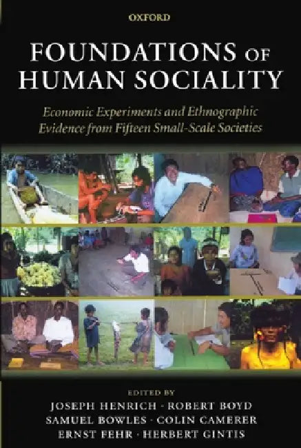 Foundations of Human Sociality (English, Joseph Henrich | Ernst Fehr | Herbert Gintis)