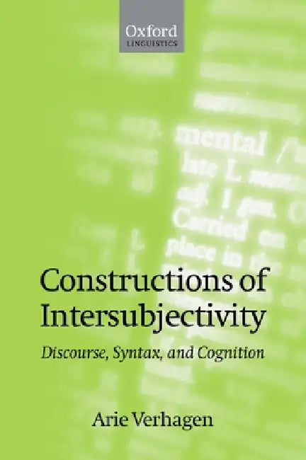 Constructions of Intersubjectivity (English, Arie Verhagen)