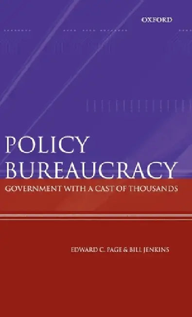 Policy Bureaucracy (English, Edward C. Page | Bill Jenkins)