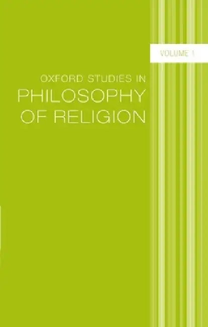 Oxf Studies Philosophy Religion Vol 1 C (English, Kvanvig)