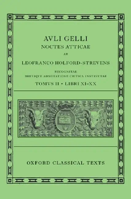 Aulus Gellius (English, Leofranc Holford-Strevens)
