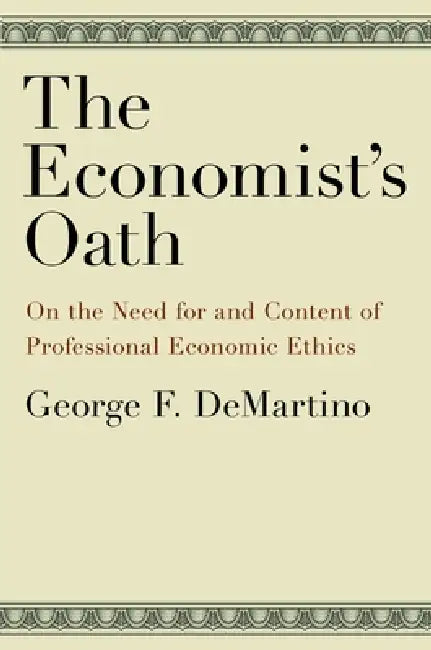 Economist's Oath (English, George F. Demartino)