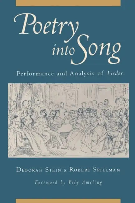 Poetry Into Song (English, Deborah Stein | Robert Spillman)