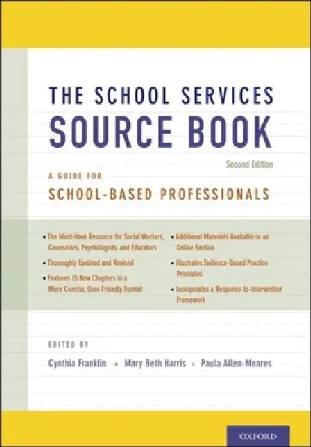 The School Services Sourcebook, Second Edition (English, Franklin)