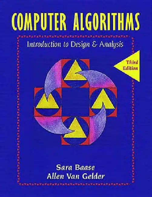 Computer Algorithms (English, Sara Baase | Allen Van Gelder)