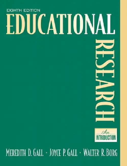 Educational Research (English, M. Gall | Joyce Gall | Walter Borg)