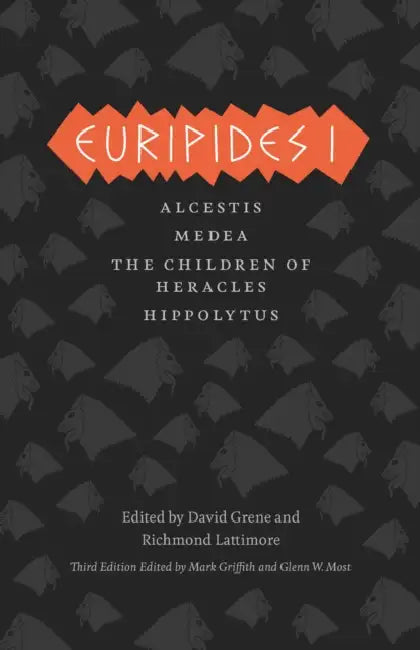 Euripides I (English, Euripides | Mark Griffith | Glenn W. Most)