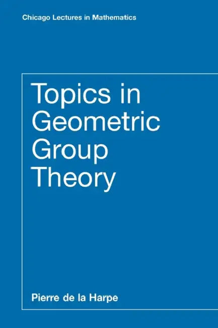 Topics in Geometric Group Theory (English, Pierre de la Harpe)