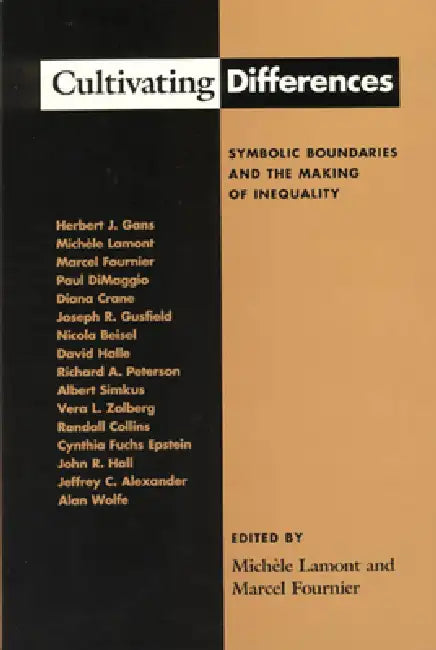 Cultivating Differences (English, Michèle Lamont)