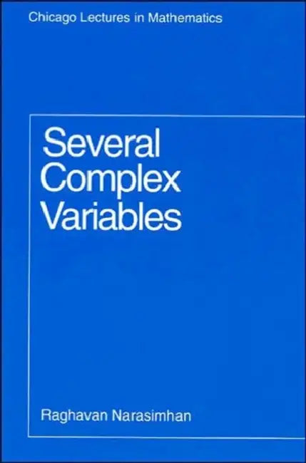 Several Complex Variables (English, Raghavan Narasimhan)
