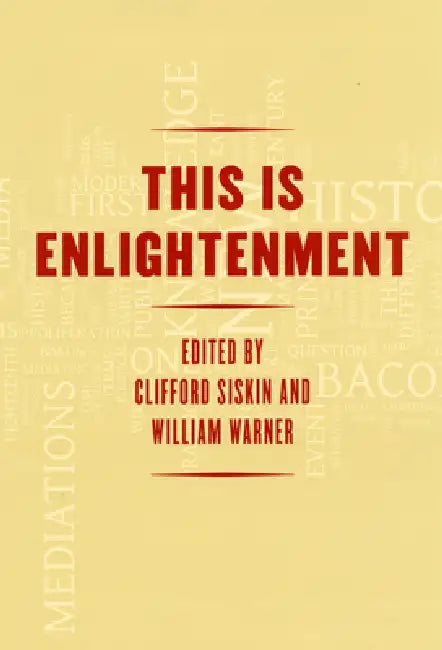 This Is Enlightenment (English, Clifford Siskin | William Warner)