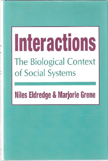 Interactions (English, Marjorie Grene)