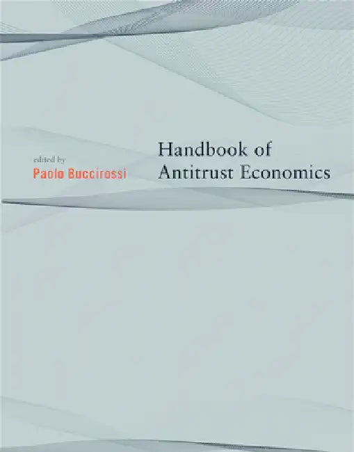 Handbook of Antitrust Economics (English, Paolo Buccirossi)