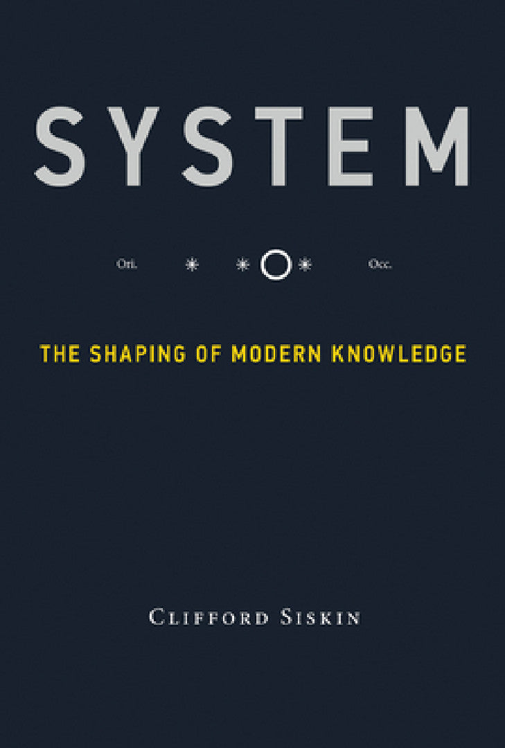 System (English, Clifford Siskin)