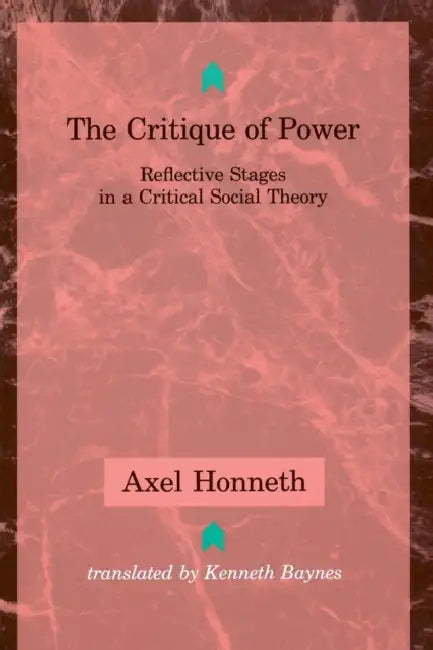 The Critique of Power (English, Axel Honneth | Kenneth Baynes)