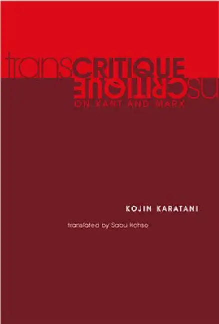 Transcritique (English, Kojin Karatani | Sabu Kohso)