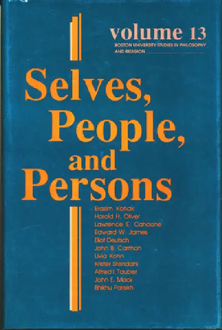 Selves, People, And Persons (English, Leroy S. Rouner)