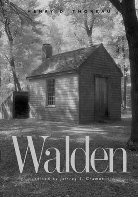 Walden (English, Henry David Thoreau)
