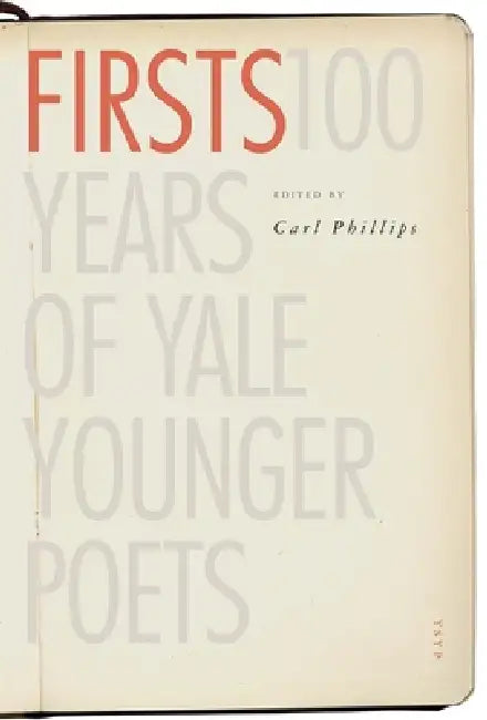 Firsts (English, Carl Phillips)
