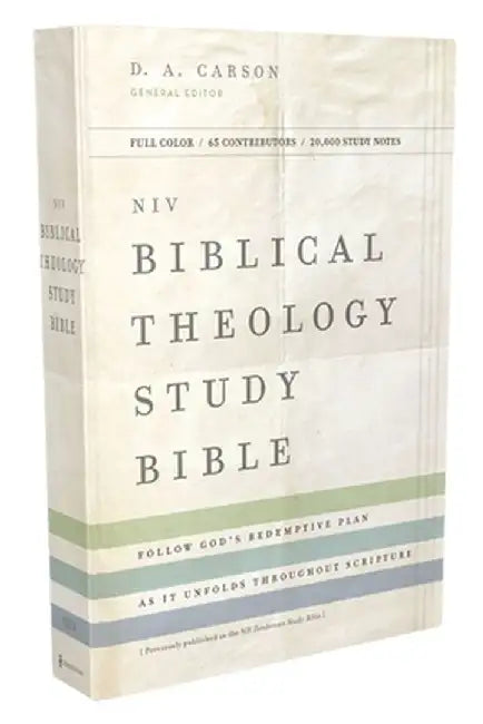 NIV, Biblical Theology Study Bible, Hardcover, Comfort Print (English, D. A. Carson)