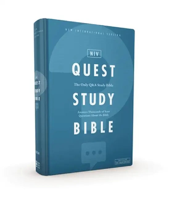 Niv, Quest Study Bible, Hardcover, Comfort Print (English, Christianity Today Intl)