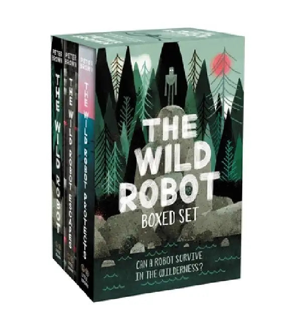 The Wild Robot Boxed Set (English, Peter Brown)