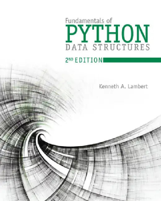 Fundamentals of Python (English, Kenneth Lambert)