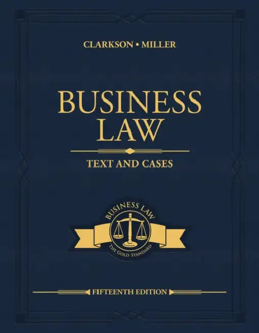 Business Law (English, Kenneth Clarkson | Roger Miller)