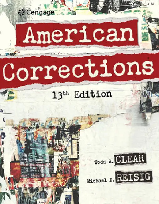 American Corrections (English, Todd Clear | Michael Reisig | George Cole)