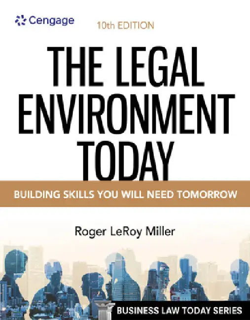 The Legal Environment Today (English, Roger Miller)