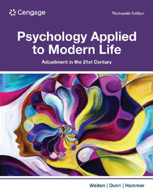 Psychology Applied to Modern Life (English, Wayne Weiten | Dana Dunn | Elizabeth Hammer)