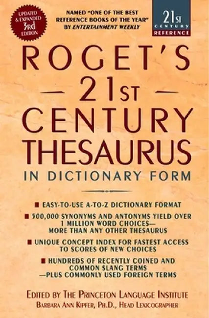 Roget's 21st Century Thesaurus (English, Barbara Ann Kipfer)