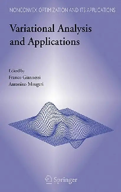 Variational Analysis and Applications (English, Franco Giannessi | Antonino Maugeri)