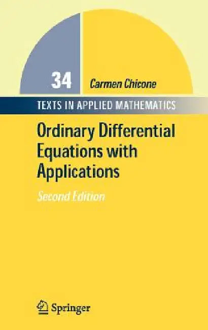 Ordinary Differential Equations with Applications (English, Carmen Chicone)