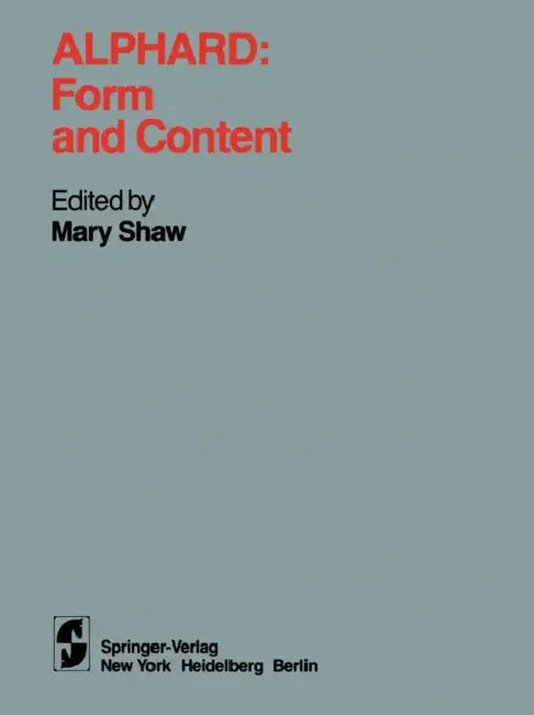 Alphard (English, Mary Shaw)