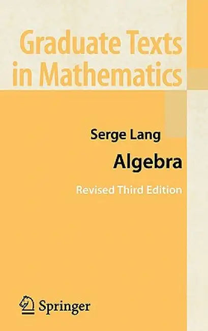 Algebra (English, Serge Lang)