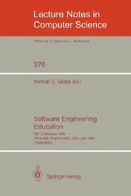 Software Engineering Education (English, Norman E. Gibbs)