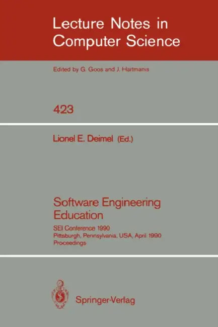 Software Engineering Education (English, Lionel E. Deimel)