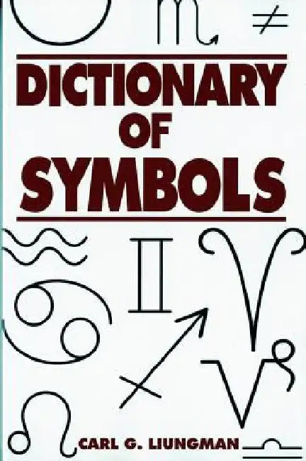Dictionary of Symbols (English, Carl G. Liungman)
