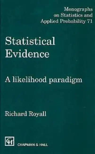 Statistical Evidence (English, Richard Royall)