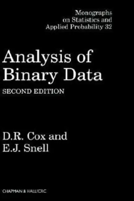 Analysis of Binary Data (English, Cox D.R.)