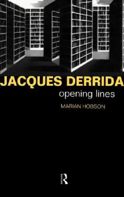 Jacques Derrida (English, Marian Hobson)