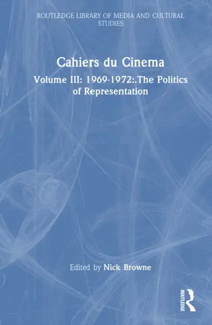 Cahiers du Cinema (English, Nick Browne)