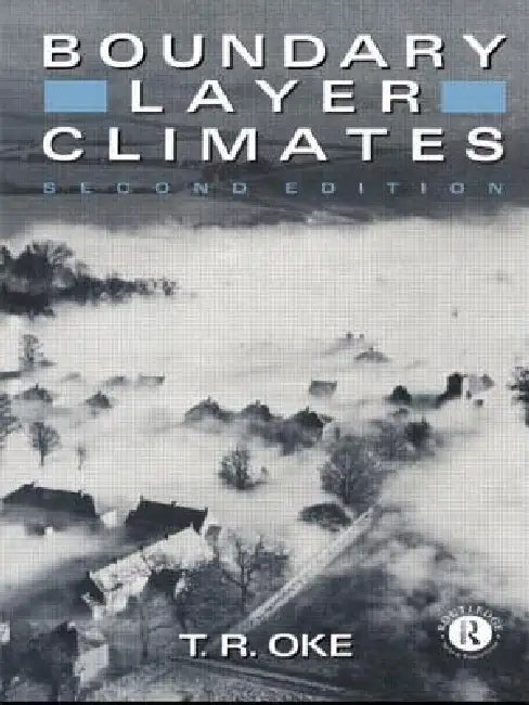 Boundary Layer Climates (English, T. R. Oke)