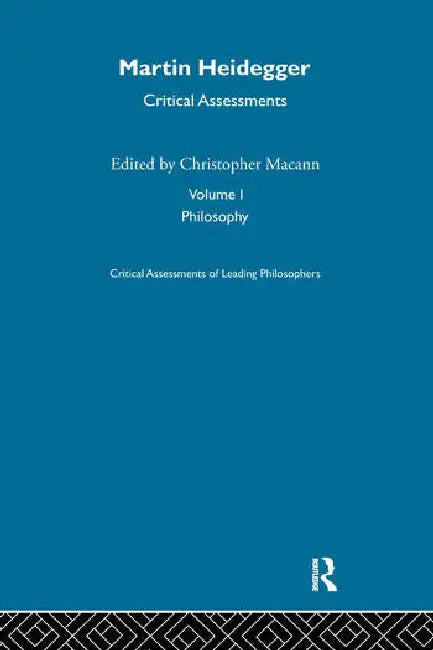 Martin Heidegger (English, Macann Christopher)