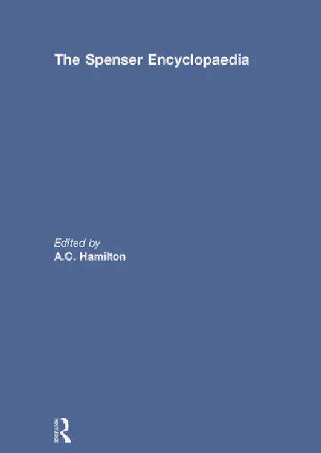 The Spenser Encyclopedia (English, Hamilton A.C.)