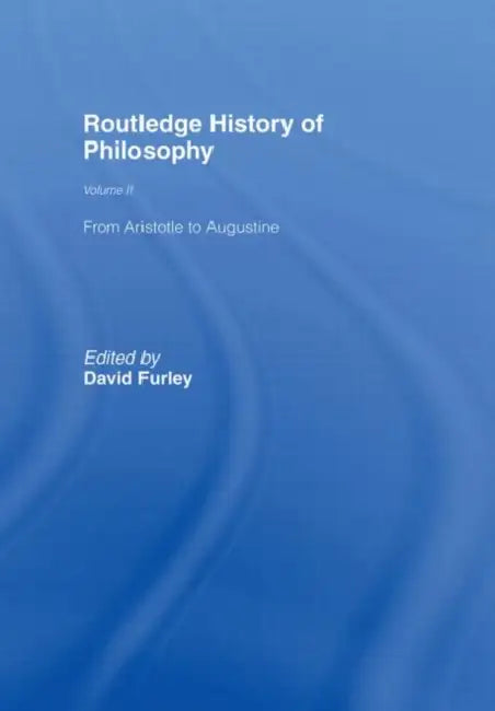 Routledge History of Philosophy (English, Furley David)